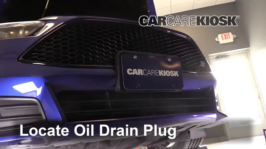 2016 Ford Focus ST 2.0L 4 Cyl. Turbo Oil Change Oil and Oil Filter